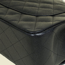 Chanel Black Classic Double Flap Jumbo Bag