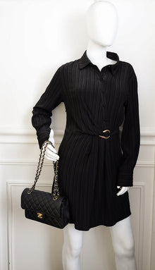 Chanel Black CC Classic Double Flap Small Bag
