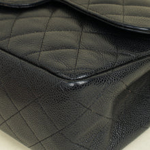 Chanel Black CC Classic Double Flap Jumbo Bag
