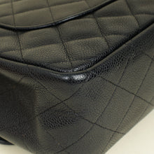 Chanel Black CC Classic Double Flap Jumbo Bag