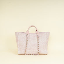 Chanel Pink Deauville Tote Bag