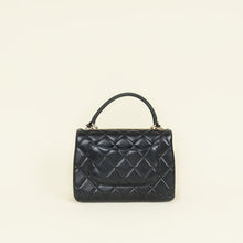 Chanel Black CC Trendy Top Handle Flap Bag