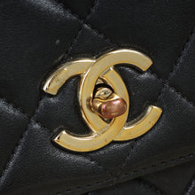 Chanel Black CC Trendy Top Handle Flap Bag
