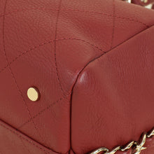 Chanel Burgundy CC Bullskin Shopping Tote Bag