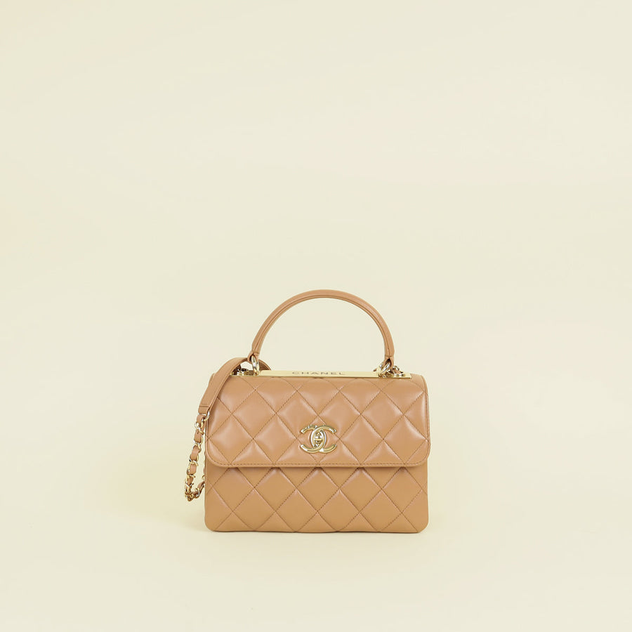 Chanel Light Caramel Trendy Flap Bag