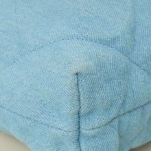 Chanel Light Blue Quilted Washed Denim Chanel 22 Small Bag