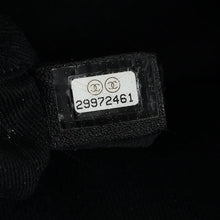 Chanel Black CC Pearl Deauville Mixed Fibers Medium Tote Bag