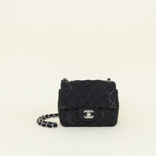 Chanel Black CC Print Mini Square Flap Bag