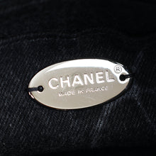 Chanel Black CC Print Mini Square Flap Bag