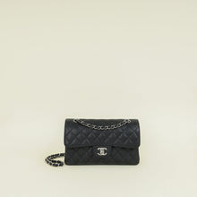 Chanel Black CC Classic Double Flap Small Bag