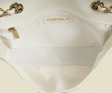Chanel Ivory Cream CC Diana Flap Bag