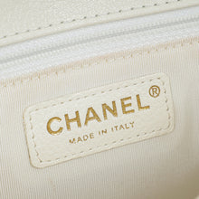 Chanel Ivory Cream CC Diana Flap Bag