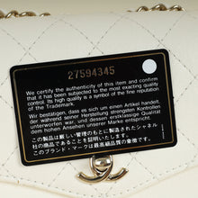 Chanel Ivory Cream CC Diana Flap Bag