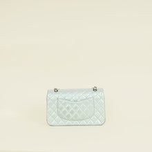 Chanel Perl Blue CC Classic 11,12 Double Flap Medium Bag