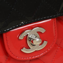 Chanel Bicolor CC Classic 11,12 Double Flap Medium Bag