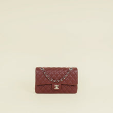 Chanel Burgundy CC Classic 11.12 Double Flap Medium Bag