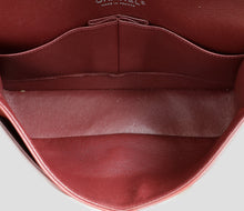 Chanel Burgundy CC Classic 11.12 Double Flap Medium Bag