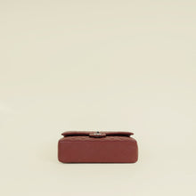 Chanel Burgundy CC Classic 11.12 Double Flap Medium Bag
