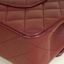 Chanel Burgundy CC Classic 11.12 Double Flap Medium Bag