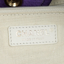 Chanel Violet CC Deauville Shopping Tote Bag