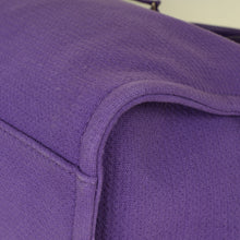 Chanel Violet CC Deauville Shopping Tote Bag