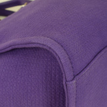 Chanel Violet CC Deauville Shopping Tote Bag