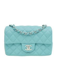 Chanel Dark Tiffany Mini Rectangular Classic Flap Bag