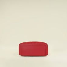 Chanel Red Grand Shopping Tote (GST) Medium Bag