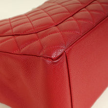 Chanel Red Grand Shopping Tote (GST) Medium Bag