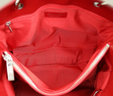Chanel Red Grand Shopping Tote (GST) Medium Bag