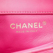 Chanel Pink CC Chevron Mini Bag