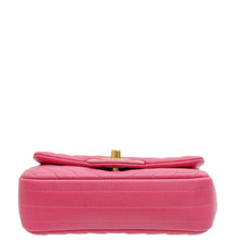 Chanel Pink CC Chevron Mini Bag