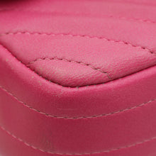 Chanel Pink CC Chevron Mini Bag