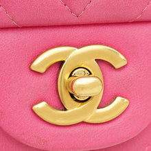 Chanel Pink CC Chevron Mini Bag