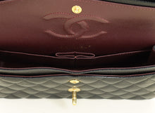 Chanel Black CC Classic 11.12 Double Flap Medium Bag