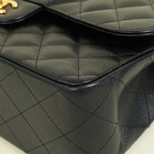 Chanel Black Classic Double Flap Jumbo Bag