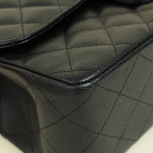 Chanel Black Classic Double Flap Jumbo Bag