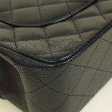 Chanel Black Classic Double Flap Jumbo Bag