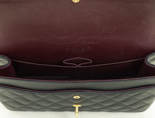 Chanel Black Classic Double Flap Jumbo Bag
