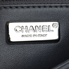 Chanel Grey Multicolor Logo CC Sequins Small Flap Evening Bag