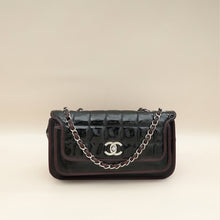 Chanel Bicolor CC Medium Chocolate Bar Flap Bag