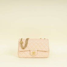 Chanel Light Peach CC Camellia Crush Small Flap Bag