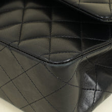 Chanel Black CC Classic Double Flap Medium Bag