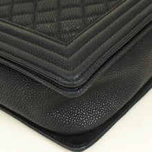 Chanel Black Le Boy Nubuck Large Bag