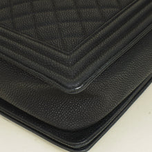 Chanel Black Le Boy Nubuck Large Bag