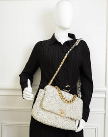 Chanel Tricolor 19 Tweed Flap Bag