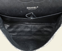 Chanel Bicolor Tweed Double Flap Jumbo Bag