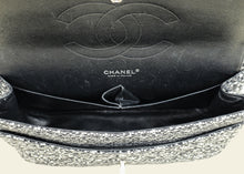 Chanel Bicolor Tweed Double Flap Jumbo Bag