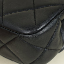Chanel Black Double Pearly Flap Bag