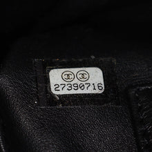 Chanel Black CC Coco Handle Caviar Bag with Lizard Handle